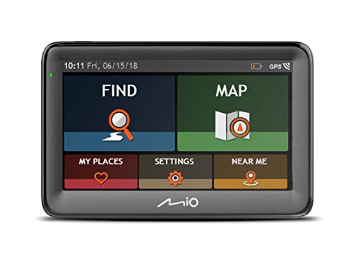 Mio Pilot 15 LM Fijo 5" Pantalla táctil 168g Negro navegador - Navegador GPS (Multi, Toda Europa, 12,7 cm (5"), 480 x 272 Pixeles, MicroSD (TransFlash), 128 MB)