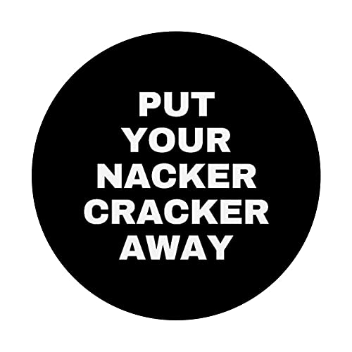 Nacker Cracker Pon Tu Galleta Nacker lejos Divertido Argot PopSockets PopGrip Intercambiable