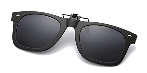 NAVARCH Gafas de Sol Clip on Gafas de sol polarizadas con Gafas Clip polarizadas UV400 para hombre y mujer, ajuste cómodo y seguro sobre gafas de sol para conducción y al aire libre