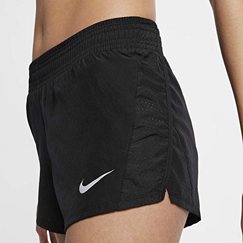 NIKE W Nk 10K Pantalones Cortos, Mujer, Black/Black/Black/Wolf Grey, M