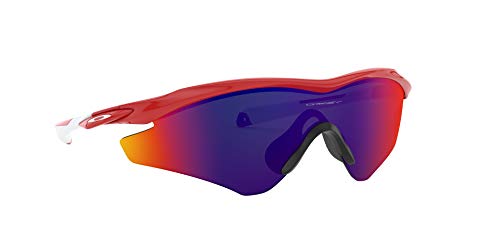 Oakley - Gafas de sol Pantalla M2 Frame, Red/Positive Red Iridium (S3)