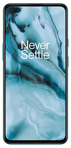 OnePlus Nord 5G - Smartphone 6.44" FHD+ AMOLED 90Hz (Snapdragon 765, 8GB RAM + 128GB almacenamiento, Cuadruple camara 48+8+2+5Mpx, 4115mah con carga rapida 30W) Dual Sim - Blue Marble