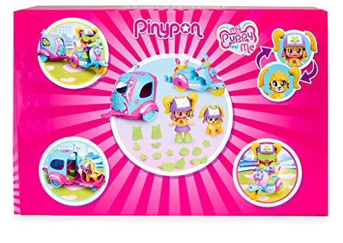 Pinypon. My Puppy and Me. Moto, Remolque y Figuras para niños y niñas de 4 a 8 años (Famosa 700016247)