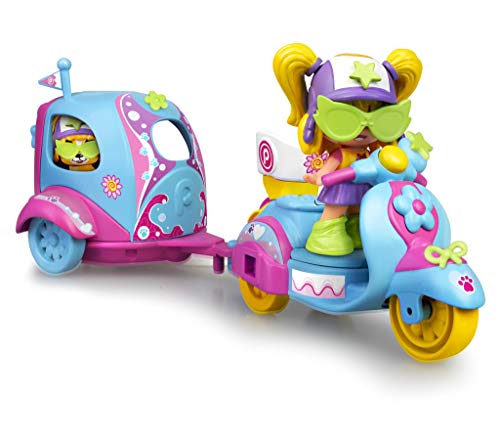 Pinypon. My Puppy and Me. Moto, Remolque y Figuras para niños y niñas de 4 a 8 años (Famosa 700016247)