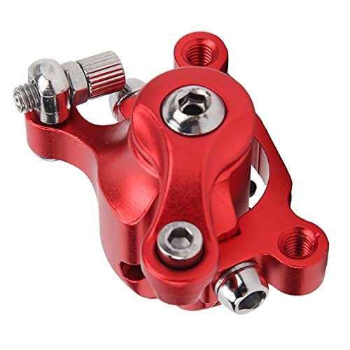 Pinza de Freno de Disco Trasero Rojo, Pinza de Freno de Disco Trasero de Bicicleta de Tierra Anticorrosión Resistente Al Desgaste 50,5 Mm para MBX10 MBX11 47cc 49cc Scooter Go Kart