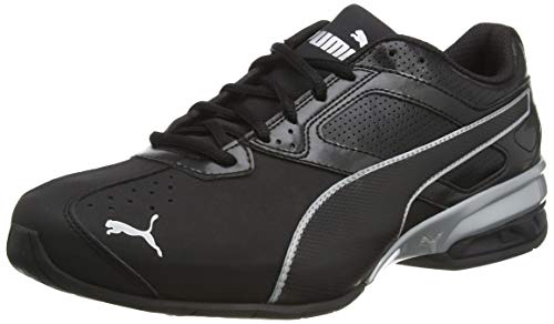 PUMA Tazon 6 FM, Zapatillas, para Hombre, Negro (Puma Black-Puma Silver), 42 EU