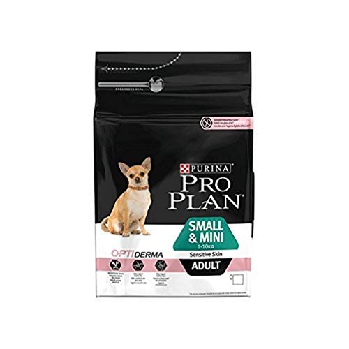 PURINA Pro Plan Small & Mini Adult Sensitive Skin OPTI Derma Salmon Comida para Perros - 7000 gr