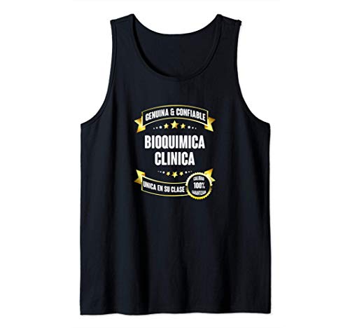 Regalos para BIOQUIMICA CLINICA Genuina & Confiable Camiseta sin Mangas