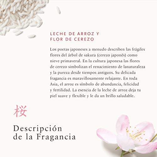 RITUALS Cesta Regalo para Mujeres del Ritual of Sakura, Tamaño Mediano - Con Leche de Arroz y Flor de Cerezo - Propiedades Nutritivas y Reparadoras para la Piel