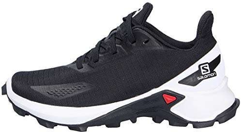 Salomon Alphacross Blast unisex-niños Zapatos de trail running, Negro (Black/White/Black), 31 EU