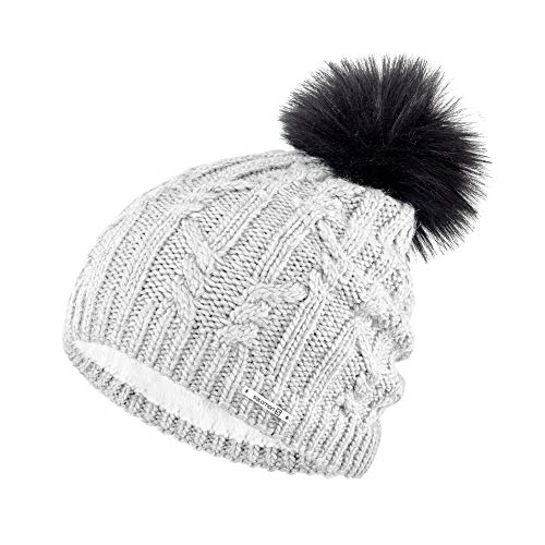 Salomon IVY BEANIE Gorro unisex, Negro (Black), Talla única