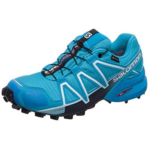 Salomon Speedcross 4 Gore-Tex, Hombre, Azul (Bluebird/Icy Morn/Ebony), 40 EU