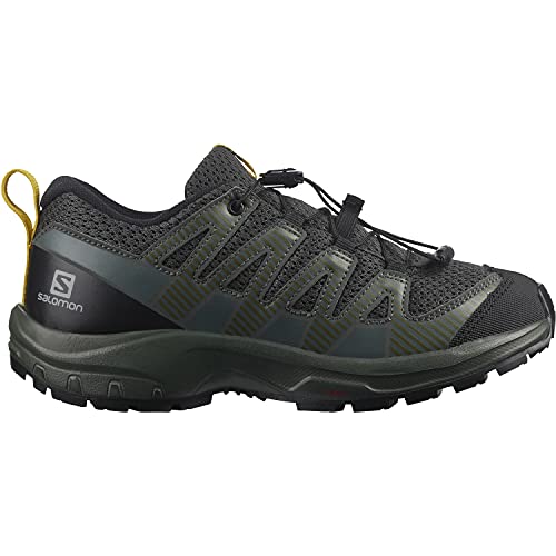 Salomon XA Pro V8 unisex-niños Zapatos de trail running, Negro (Black/Urban Chic/Sulphur), 39 EU