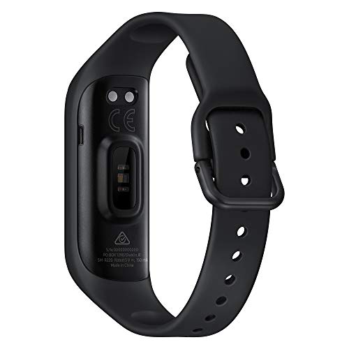 SAMSUNG Galaxy Fit2 Negro con acelerómetro, giroscopio, Monitor de frecuencia cardíaca, Monitor de Entrenamiento, Pantalla AMOLED de 1,1", batería de 159 mAh [Versión española]