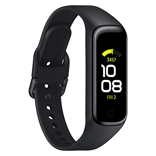 SAMSUNG Galaxy Fit2 Negro con acelerómetro, giroscopio, Monitor de frecuencia cardíaca, Monitor de Entrenamiento, Pantalla AMOLED de 1,1", batería de 159 mAh [Versión española]