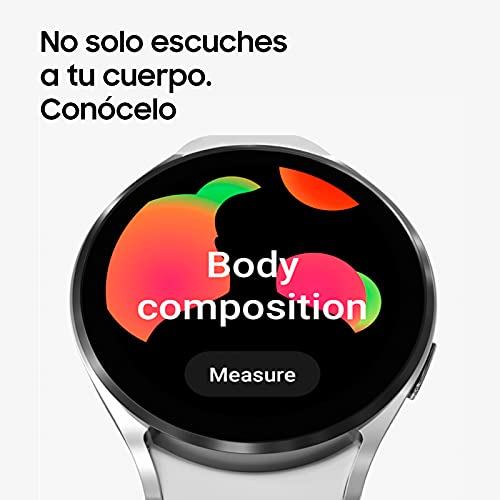 Samsung Galaxy Watch4 - Smartwatch, Control de Salud, Seguimiento Deportivo, Batería de Larga Duración, 44 mm, Bluetooth, Color Negro (Version ES)