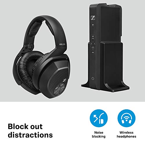 Sennheiser RS 175 - Auriculares de diadema cerrados, negro