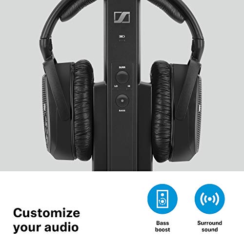 Sennheiser RS 175 - Auriculares de diadema cerrados, negro