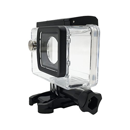 SJCam SJ-WATPR-4000 - Carcasa estanca Original SJCAM Compatible con Modelos de la Serie SJCAM SJ4000, Transparente