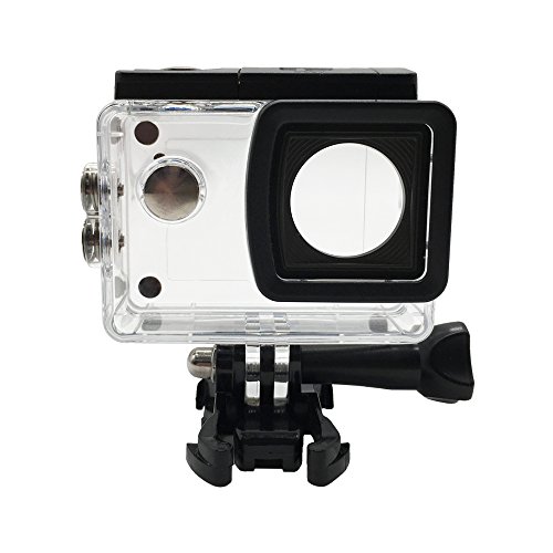 SJCam SJ-WATPR-4000 - Carcasa estanca Original SJCAM Compatible con Modelos de la Serie SJCAM SJ4000, Transparente