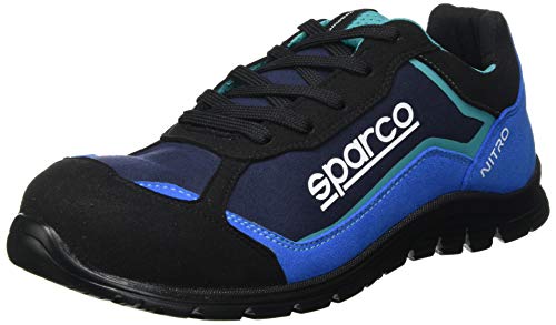 Sparco - Zapatillas Nitro S3 Black/Azul talla 42