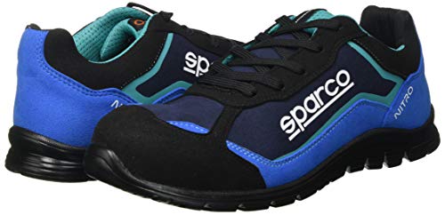 Sparco - Zapatillas Nitro S3 Black/Azul talla 42