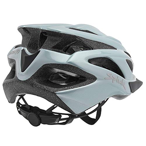 Spiuk Casco Tamera EVO, Adultos Unisex, Blanco/Plata, Medium