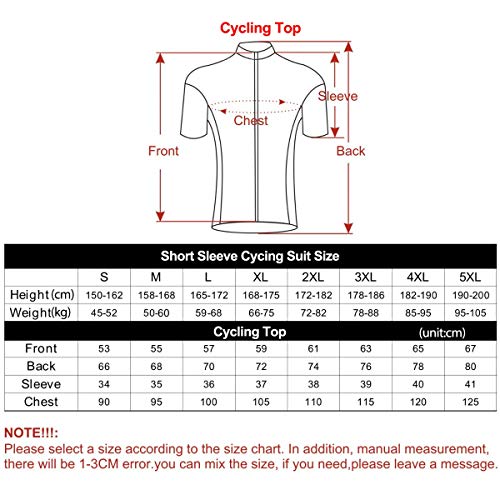 STEPANZU Ropa Hombre Ciclismo Verano Ropa MTB Manga Corta Transpirable Maillot Ciclismo Verano Deportes al Aire Libre