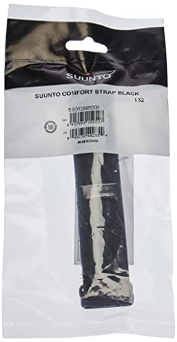 Suunto - Comfort Belt Strap Black - Correa textil para módulo frecuencia cardiaca- Color negro - Talla S/L