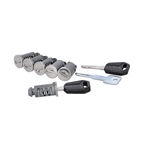 Thule 450600 thule-450600-barillets X6 y una Llave única One Key System 6-Pack, 6, Set de 6