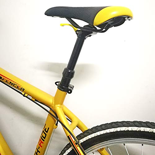 Tija De Sillín Bicicleta MTB Cuentagotas De Altura Ajustable 30.9/31.6 * 375mm Poste De Asiento De Control Remoto Manual Tubo De Asiento De Bicicleta De Viaje De 100 Mm,30.9mm