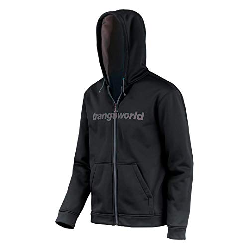 Trangoworld Ripon Chaqueta, Hombre, Negro/Gris Medio, XL