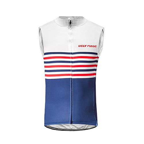 UGLY FROG Ciclismo Maillot Sin Mangas Chalecos De para Hombres Chaleco Traseros Ropa para Bicicleta Transpirable Secado Rápido Cycling Vest