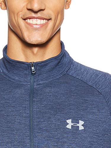 Under Armour Tech 2.0 1/2 Zip, Parte Superior del Calentamiento Hombre, Azul (Academy / Steel) , M