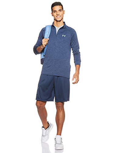 Under Armour Tech 2.0 1/2 Zip, Parte Superior del Calentamiento Hombre, Azul (Academy / Steel) , M