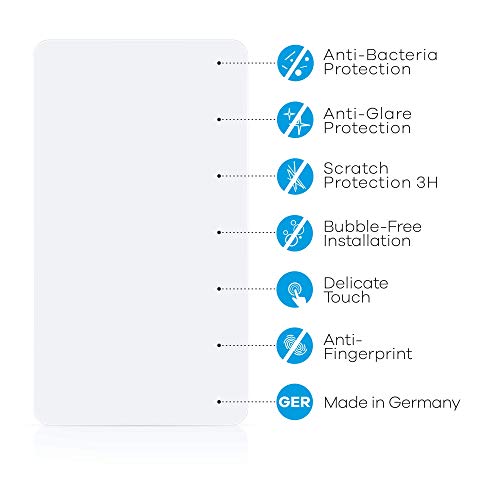 upscreen Protector de Pantalla Mate Compatible con Suunto Ambit3 Sport Blue Película Protectora Antibacteriana - Anti-Reflejos, Anti-Huellas