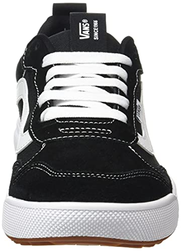 Vans Rango MN Exp, Zapatillas Hombre, Lona de Ante Negro Blanco, 45 EU