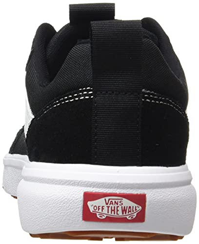 Vans Rango MN Exp, Zapatillas Hombre, Lona de Ante Negro Blanco, 45 EU