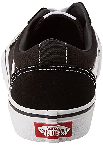 Vans Ward Suede/Canvas, Zapatillas, Negro (Black/White Iju), 38.5 EU