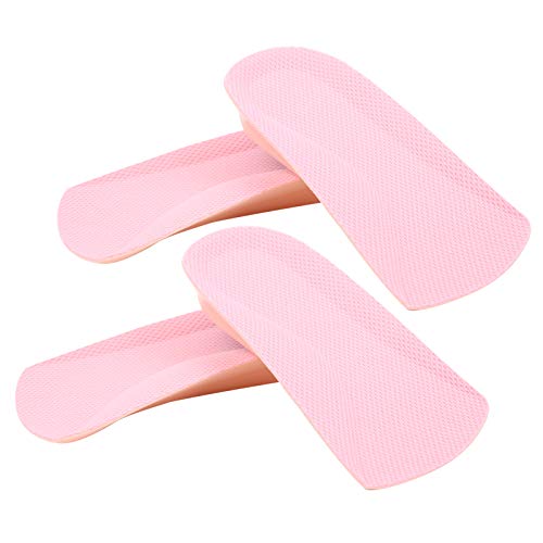 1.5cm Medias zapatos Almohadilla para aumentar la altura Cuhions del talón 2 pares de plantillas para elevadores suaves para acampar, escalar, caminar para botas, calzado deportivo