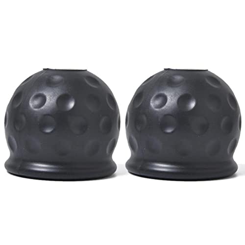 2 Unids Trailer Hitch Ball Cover Universal 50mm Tow Bar Bar Ball Gorra para Remolque Trailer Caravan