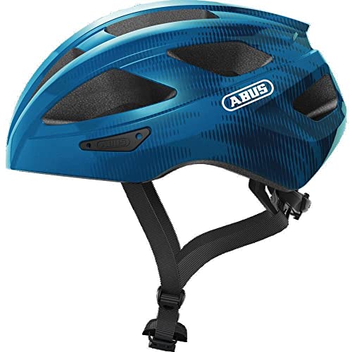 ABUS MACATOR Fahrradhelm, Unisex, Steel Blue, L