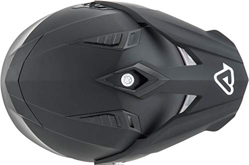 Acerbis Casco Flip Fs-606 Nero 2 L, Hombre, Multicolor, L