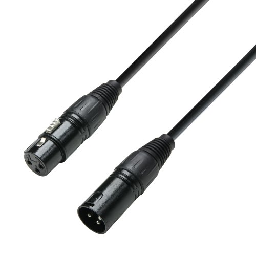 Adam Hall K3DMF0150 - Cable DMX de interfaz digital XLR (macho/hembra, 1.5 m)