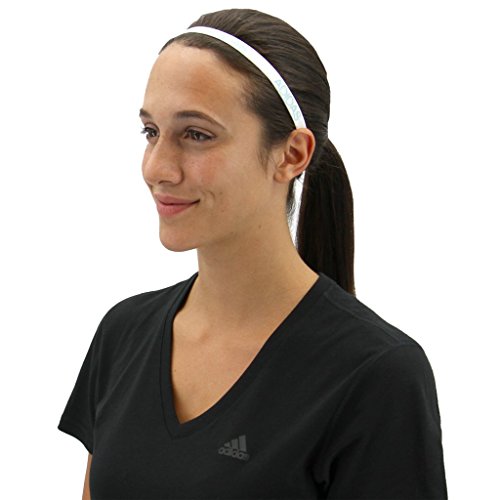 adidas 5pk Creator Hairband para Mujer, Radiant Aqua/Fresh Verde/Onix/Blanco, Talla única