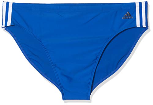 adidas Fitness 3 Bandas Bañador Slip, Hombre, Azul (Collegiate Royal/White), 1