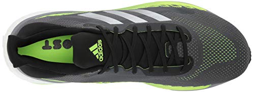 adidas Solar Glide St 3 - Zapatillas de correr para hombre, Gris Cinco/Plateado Metálico, 48 EU