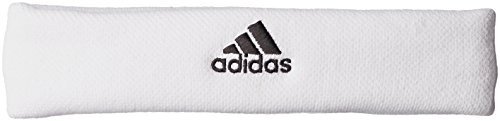 adidas Tennis Headband Head Band, Unisex Adulto, White/Black, OSFM