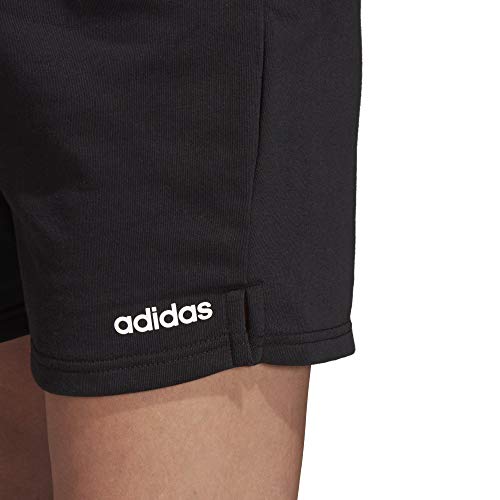 adidas W E PLN Short Pantalones Cortos de Deporte, Mujer, Black/White, XL