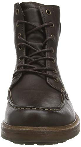 Aigle Licourt High, Botas Biker Hombre, Marrón (Dark Brown 001), 44 EU